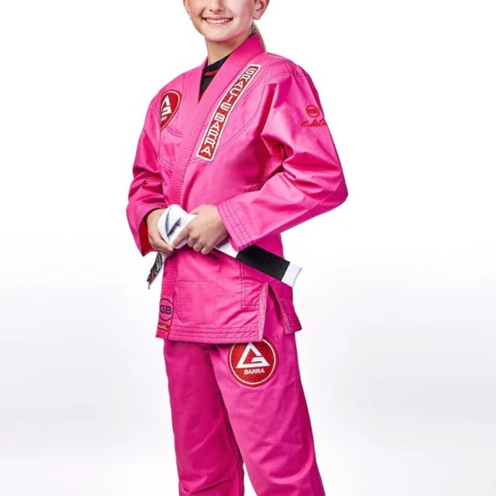 GBK Lite Ripstop Kimono w/ Belt - Pink - Y4